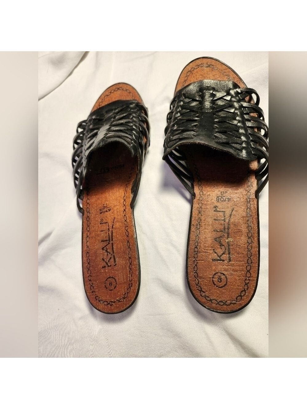 Kalli huaraches‎ slide sandals sz 9